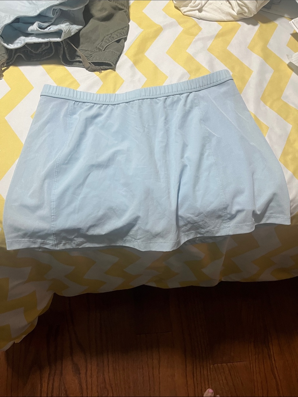 Nike Light Blue Dri-FIT Athletic Skort